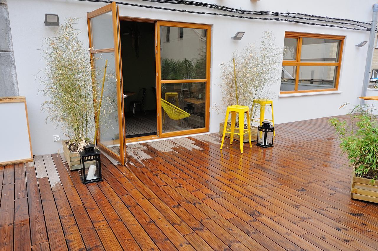 Egunon Bilbao Hostel Bilbau Exterior foto